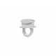 CURTAIN RAIL THIN SQUARE ROLLER